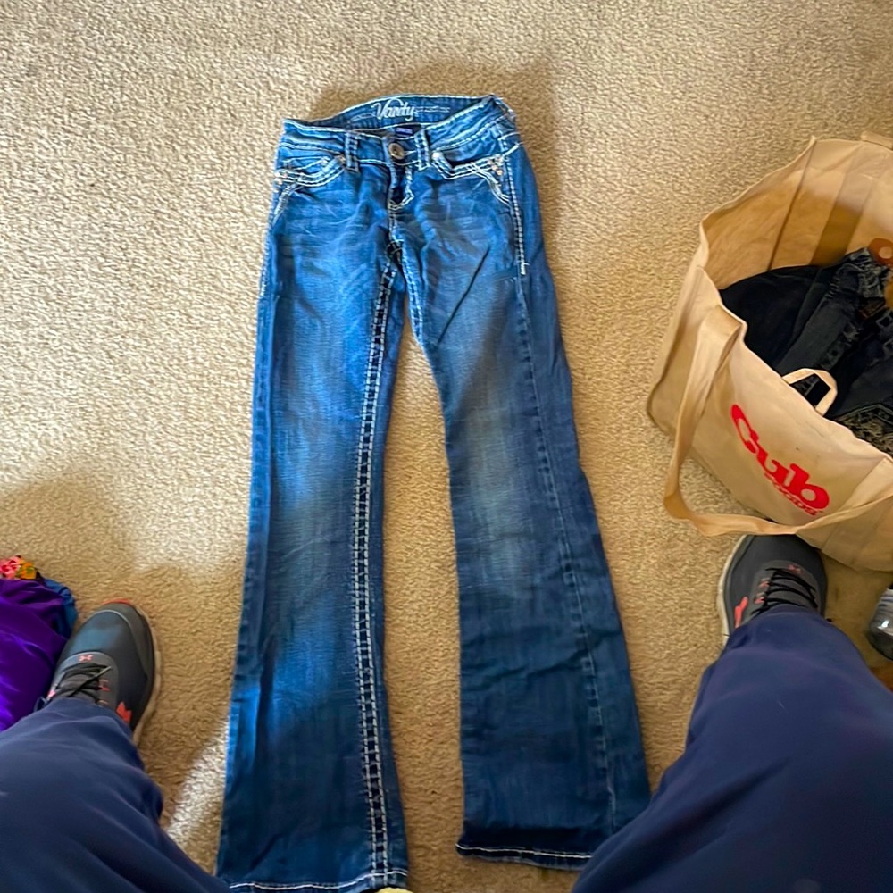 Vanity size:24W/31L jeans